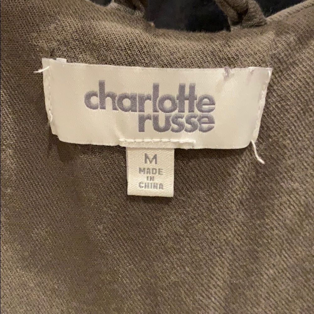 Army Green Thin Jacket/Cardigan - Picture 3 of 3